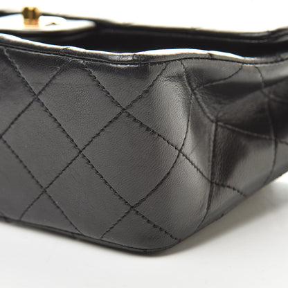 Chanel Lambskin Quilted Mini Square Flap Black 11 of 12