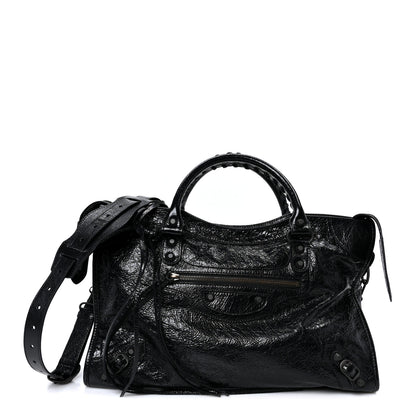 Balenciaga Agneau Arena Classic Hardware Medium Le City Black 1 of 10