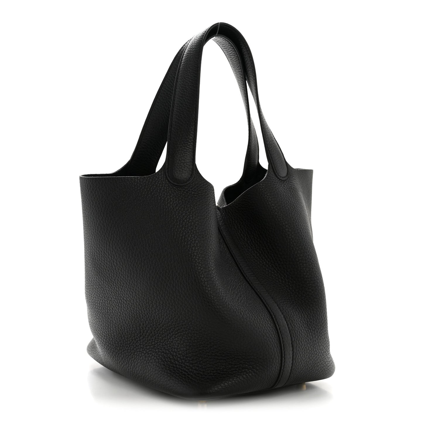 Taurillon Clemence Picotin Lock 22 MM Black