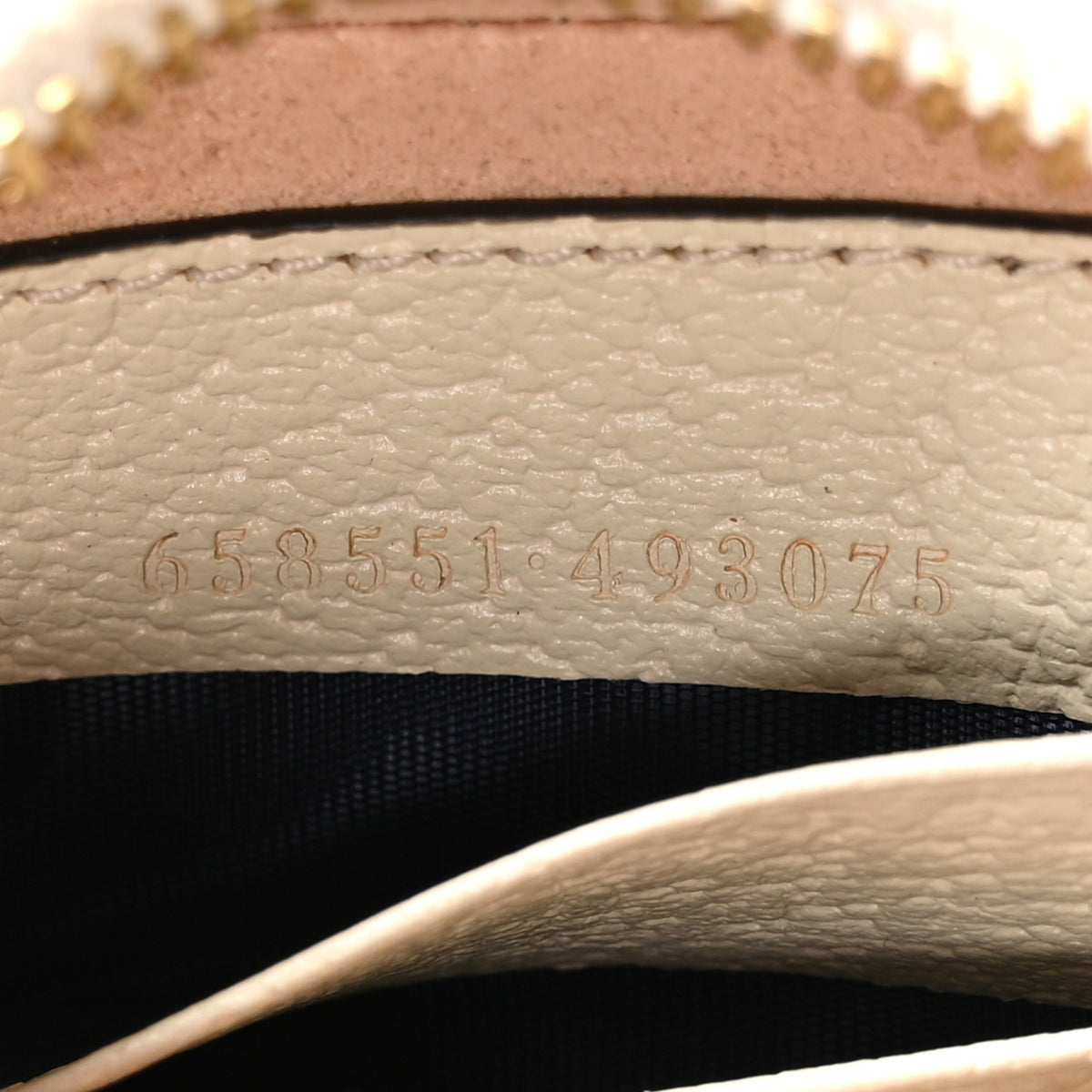 Gucci GG Supreme Monogram Textured Dollar Calfskin Web Mini Ophidia Half Moon Hobo Beige Ebony Mystic White 7 of 11