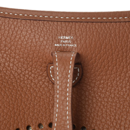 Hermes Taurillon Clemence Evelyne TPM Gold 6 of 11