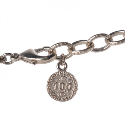 Chanel Pearl CC 100th Anniversary Necklace Light Gold 5 of 7