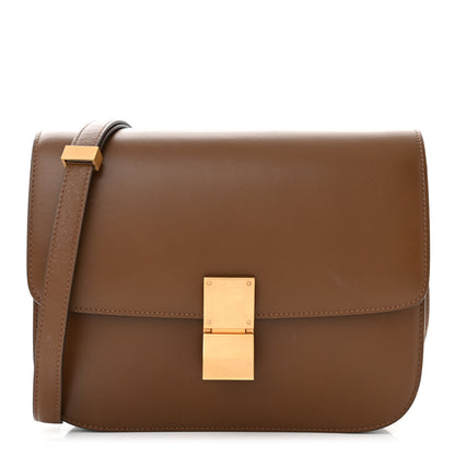 Celine Box Calfskin Medium Classic Box Flap Bag Camel 1 of 11