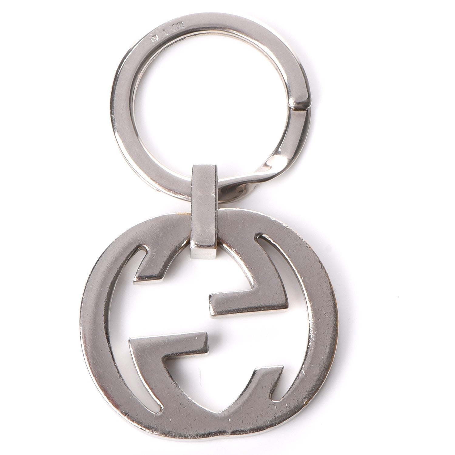 Gucci Interlocking G Key Ring Silver 5 of 5