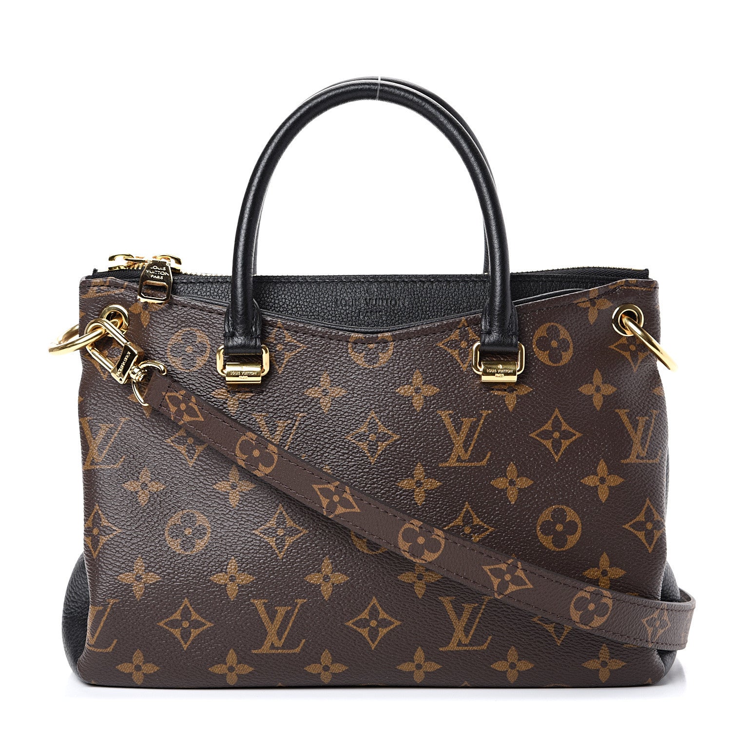 Louis Vuitton Monogram Pallas Full BB Black 1 of 9