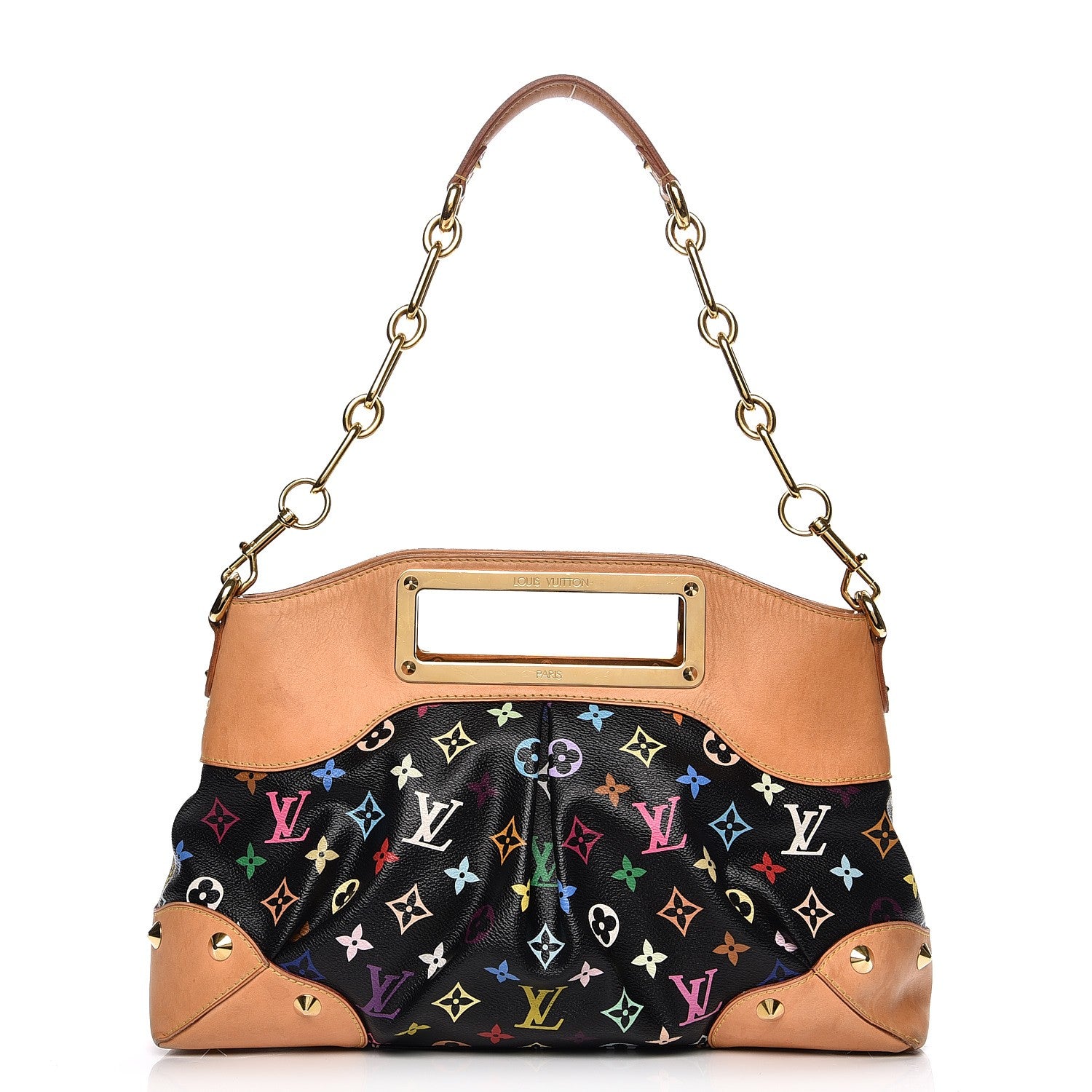 Louis Vuitton Monogram Multicolor Judy MM Black 1 of 17
