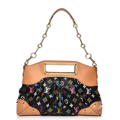 Louis Vuitton Monogram Multicolor Judy MM Black 1 of 17