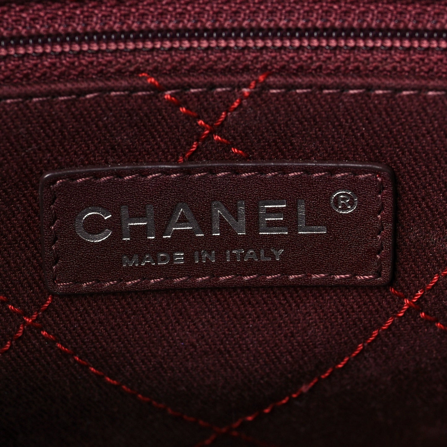 Caviar Quilted Small Deauville Bowling Bag Red