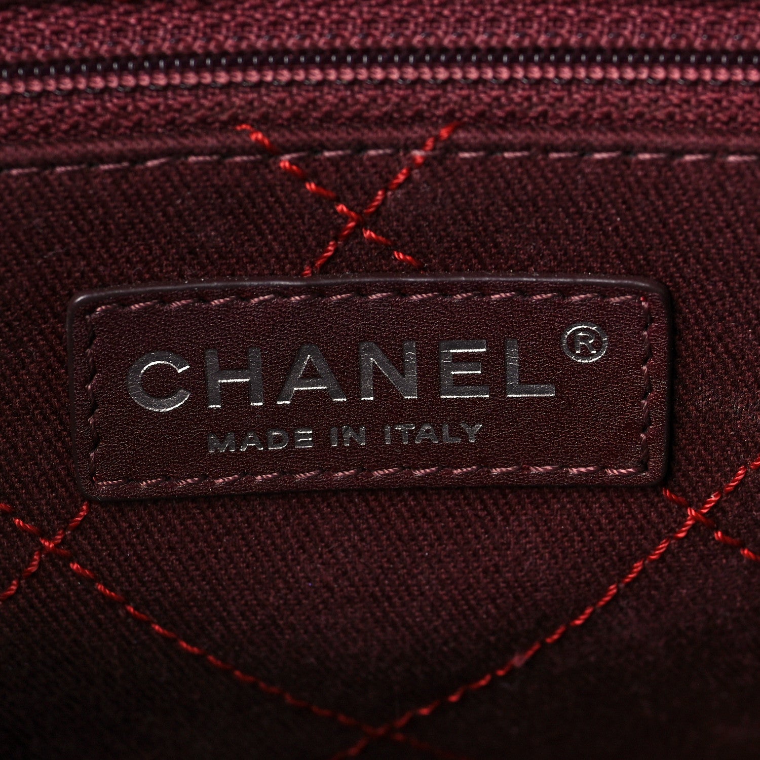 Chanel Caviar Quilted Small Deauville Bowling Bag Red 5 of 5