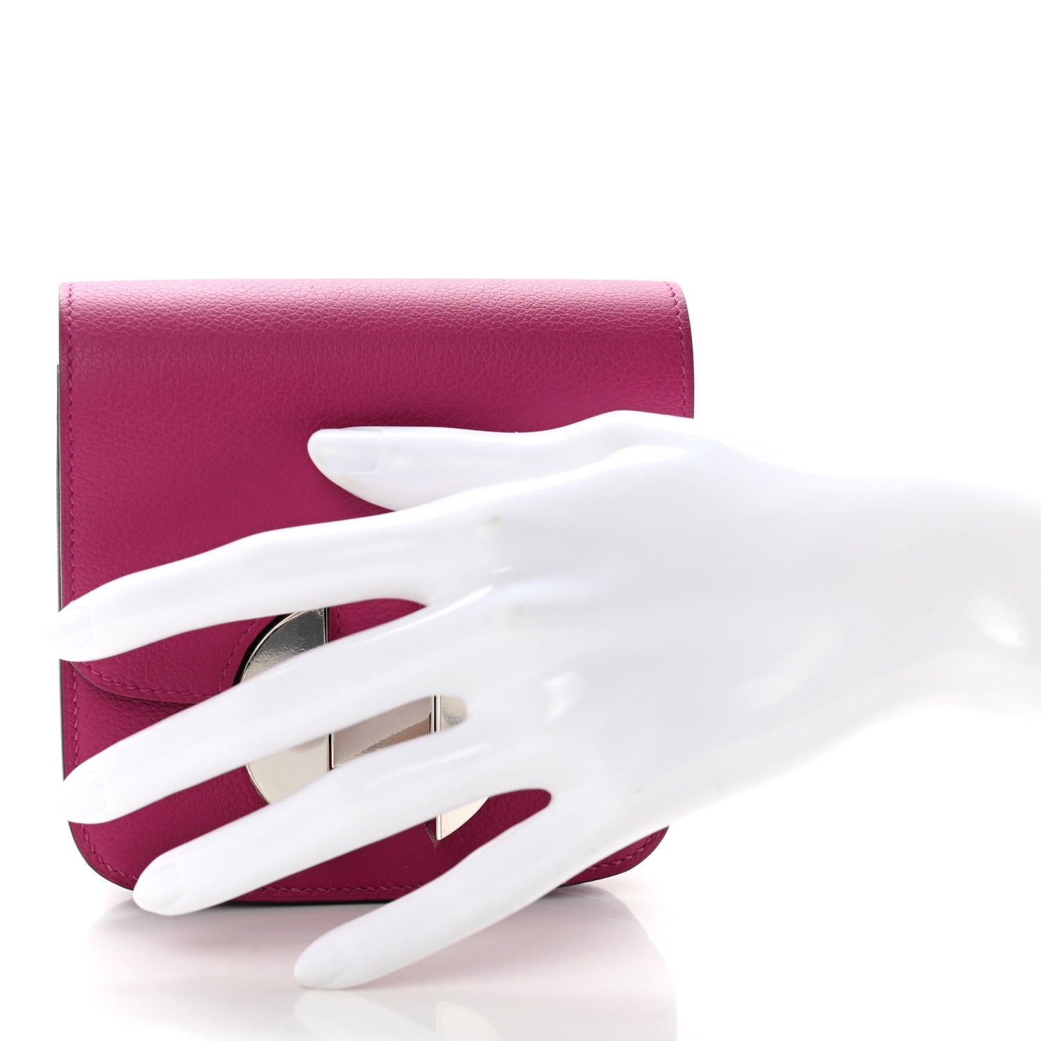Hermes Evercolor 2002 Wallet Rose Pourpre 2 of 7