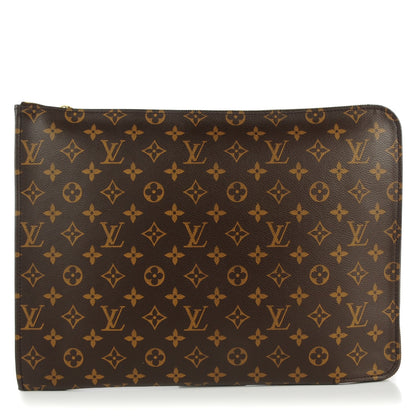 Louis Vuitton Monogram Poche Documents Portfolio Case 39 1 of 7