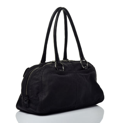 Prada Denim Bowler Black 3 of 8