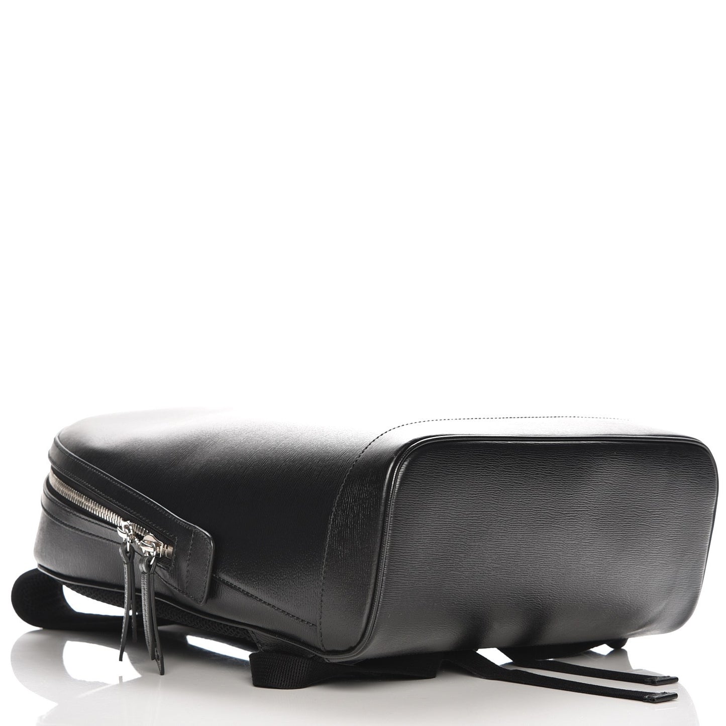 Calfskin Kingsnake Dome Backpack Black