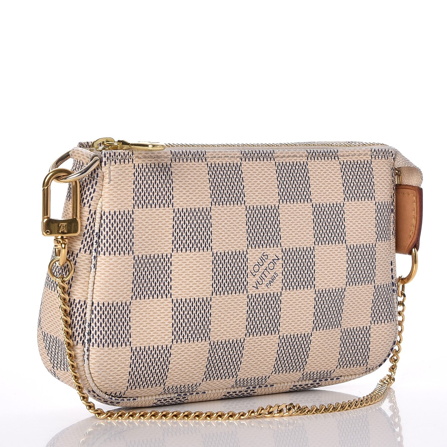 Louis Vuitton Damier Azur Mini Pochette Accessories 3 of 7