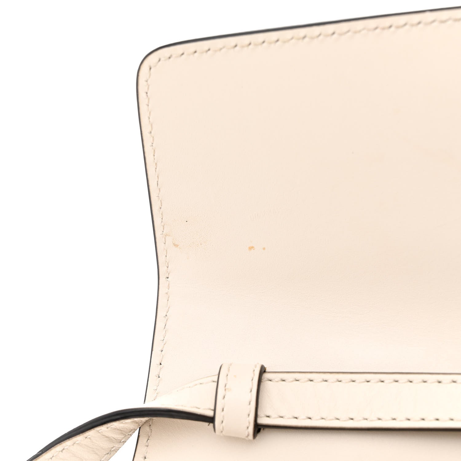 Gucci Calfskin Web Medium Sylvie Top Handle Bag White 11 of 16