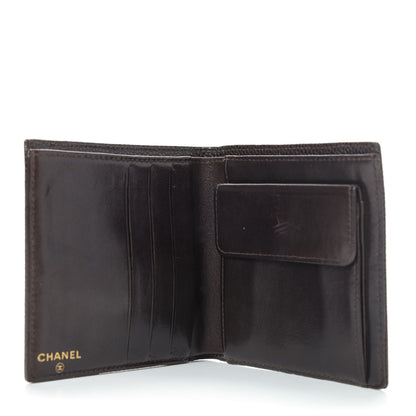 Chanel Caviar Timeless CC Compact Flap Wallet Burgundy 4 of 4