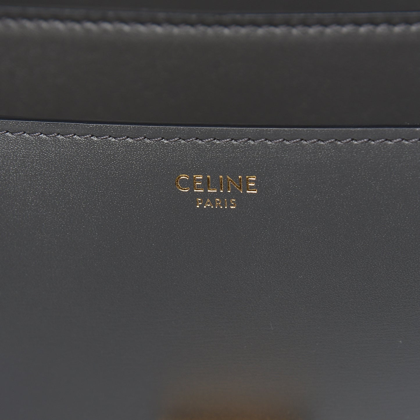 Box Calfskin Medium Classic Box Flap Bag Anthracite