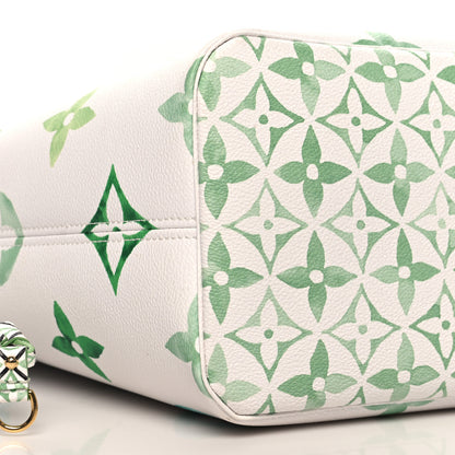 Louis Vuitton Monogram Giant By The Pool 2.0 Neverfull MM Jade 9 of 11