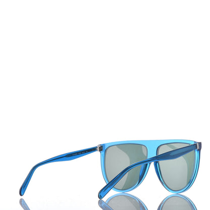 Celine Acetate Thin Shadow Sunglasses CL41435/S Blue 4 of 6