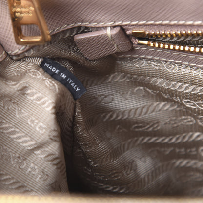 Prada Saffiano Medium Galleria Double Zip Tote Cammeo 6 of 12
