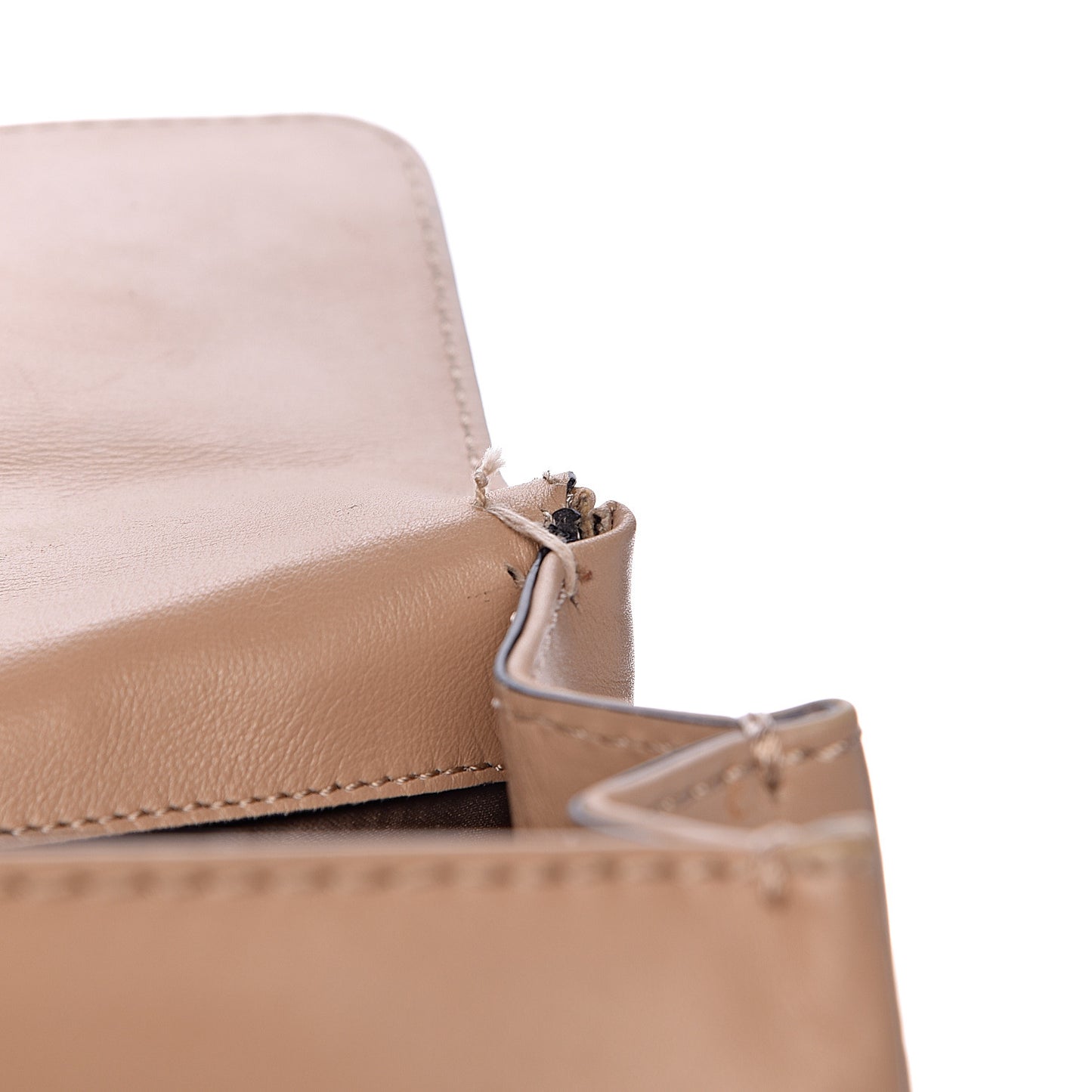 Vitello Large Rockstud Flap Satchel Poudre