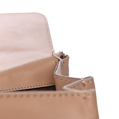 Valentino Garavani Vitello Large Rockstud Flap Satchel Poudre 9 of 17