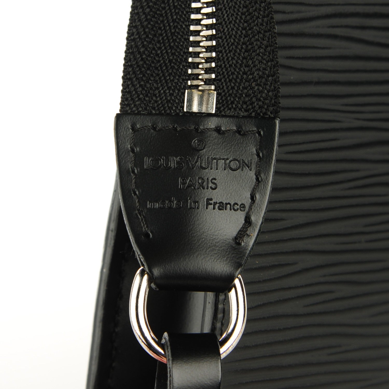 Louis Vuitton Epi Pochette Accessories 24 Black 6 of 7