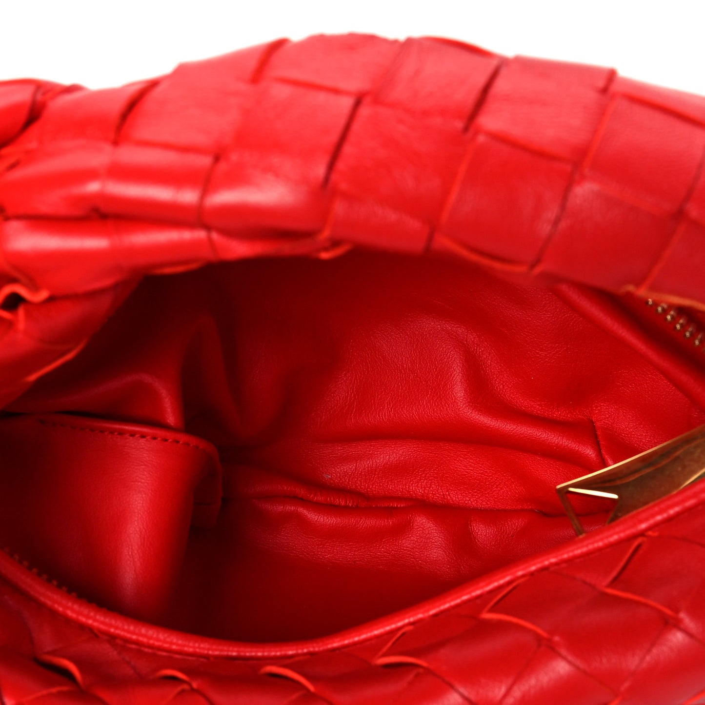 Nappa Intrecciato Mini Jodie Red