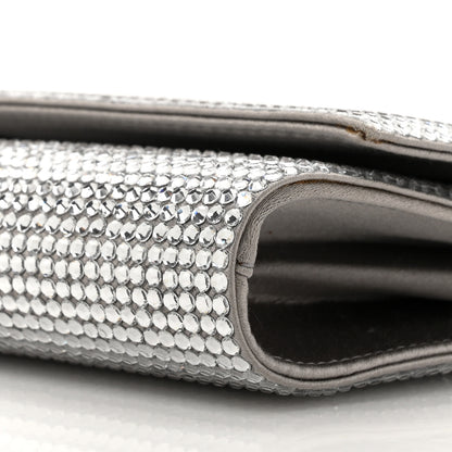 Judith Leiber Swarovski Crystal Ritz Fizz Clutch Champagne Silver 9 of 14