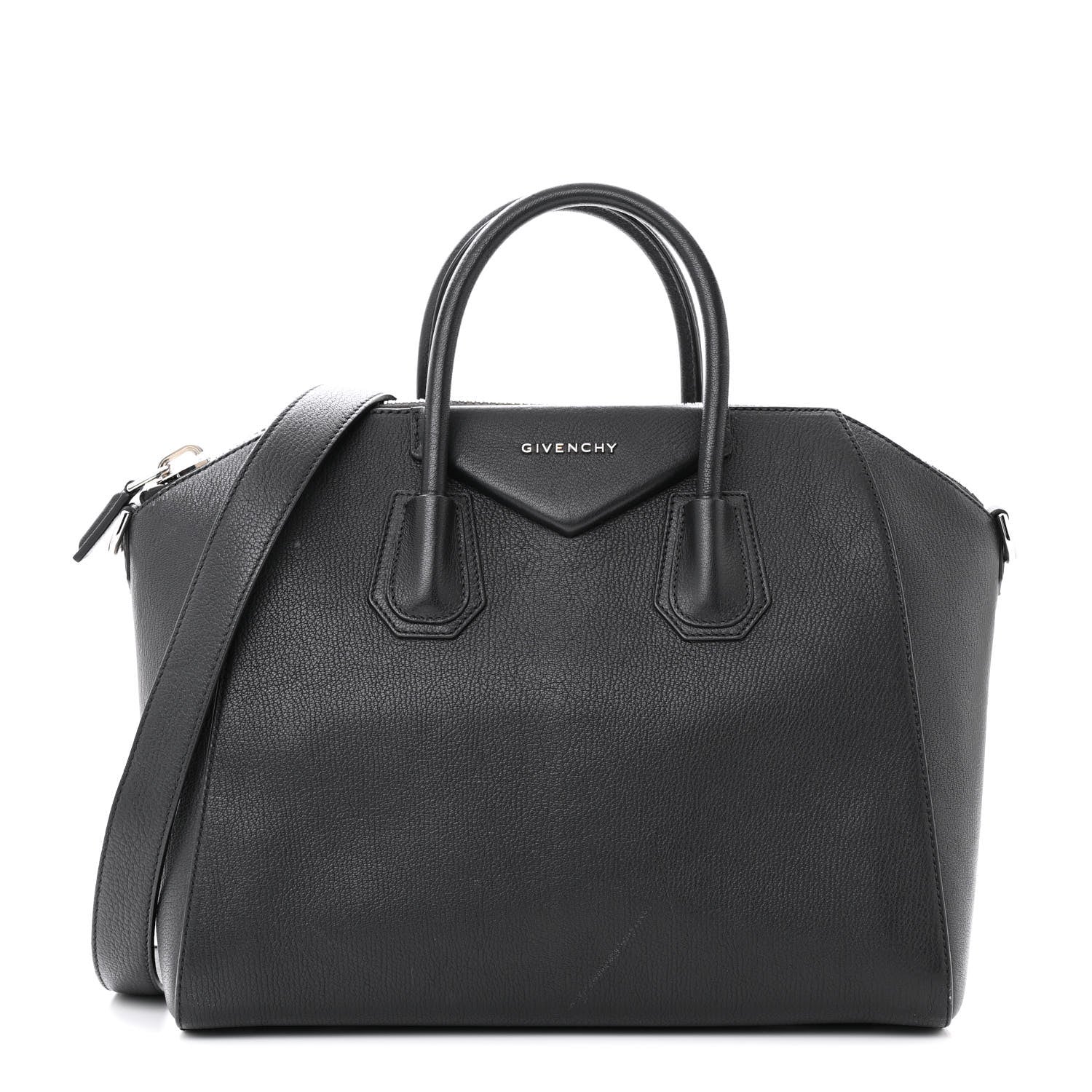 Givenchy Sugar Goatskin Medium Antigona Black 1 of 14