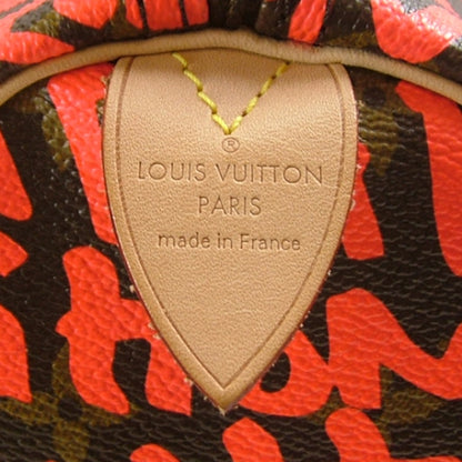 Louis Vuitton Monogram Graffiti Speedy 30 Fuchsia 5 of 9