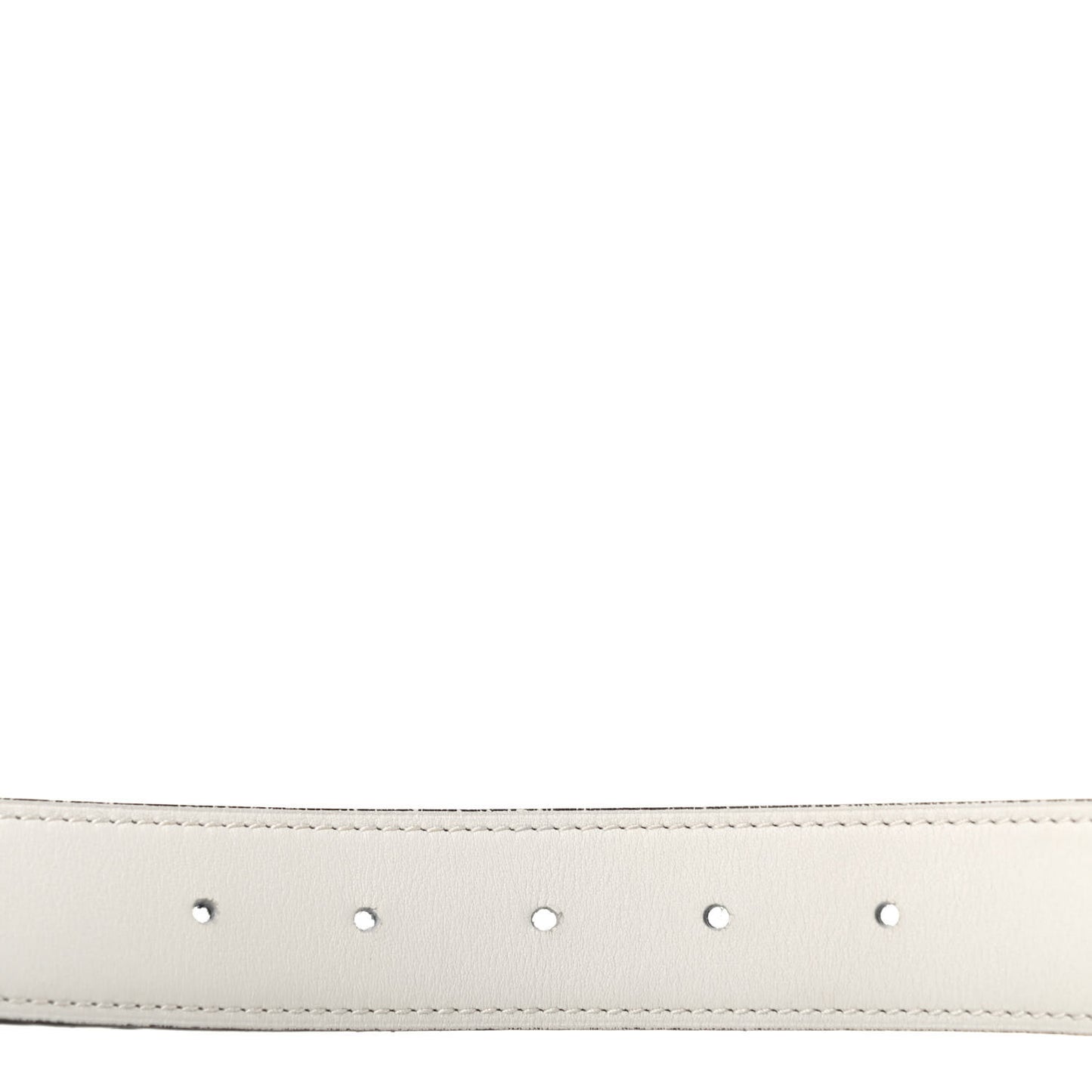 Epsom Swift 32mm Belt Strap 90 Blue Jean White