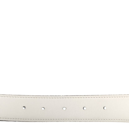 Hermes Epsom Swift 32mm Belt Strap 90 Blue Jean White 5 of 8