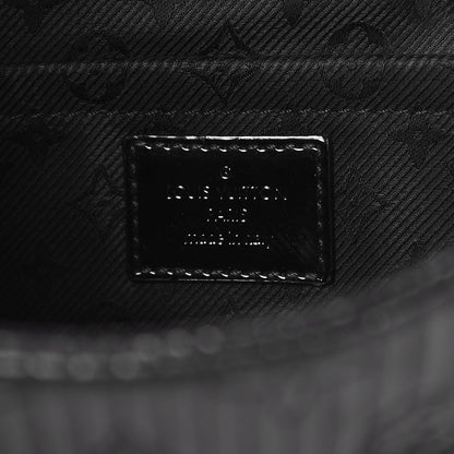 Louis Vuitton Calfskin Quilted Monogram Altair Clutch Black 5 of 7