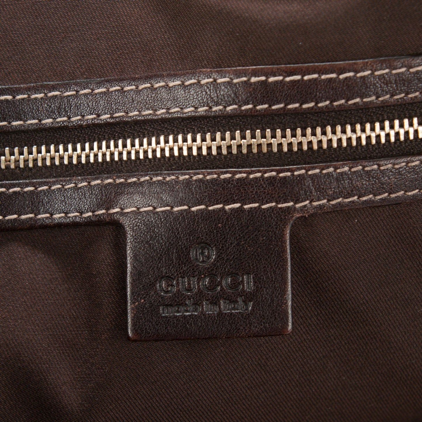 Monogram Medium Pelham Shoulder Bag Dark Brown