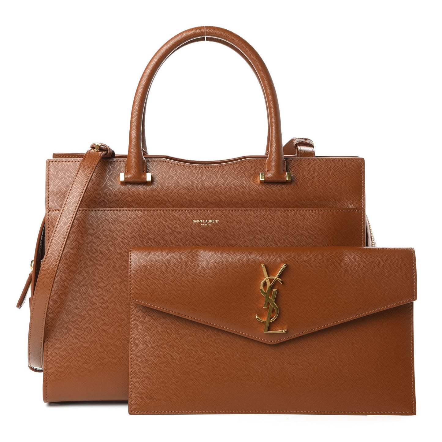 Grain De Poudre Medium Uptown Tote Brick