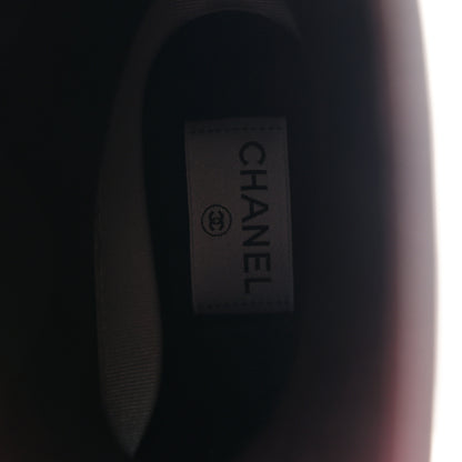 Chanel Caoutchouk CC High Boots 36 Black 9 of 10