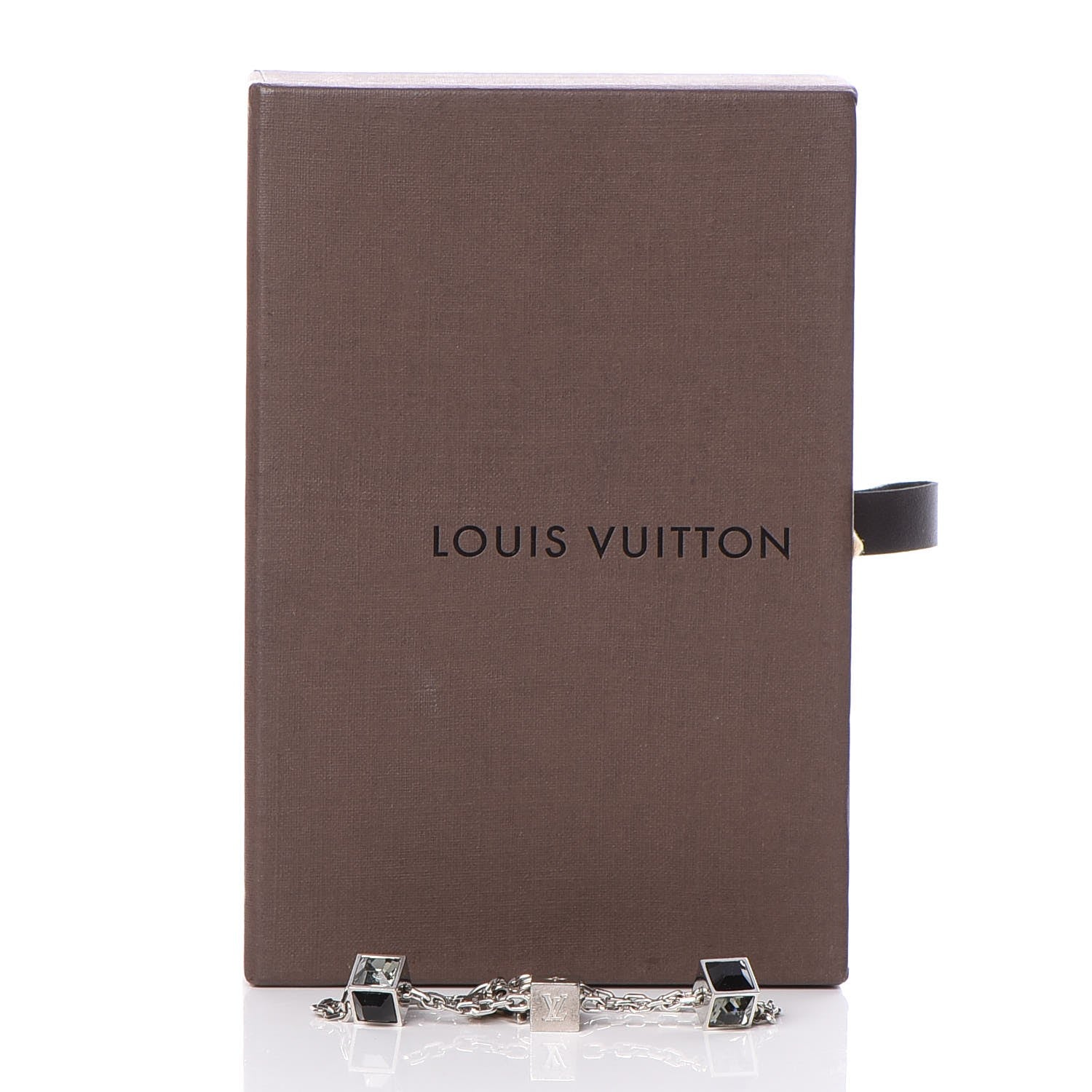 Louis Vuitton Swarovski Gamble Damier Bracelet Silver 6 of 6