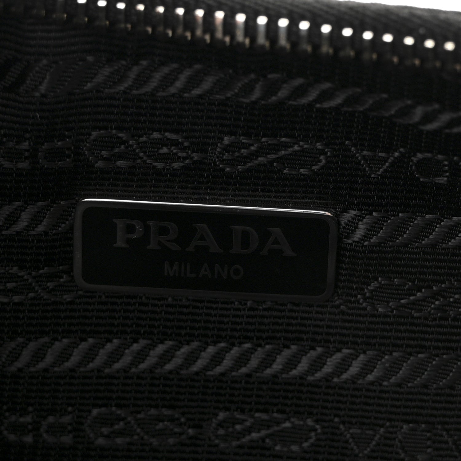 Prada Nylon Re-Edition 2005 Shoulder Bag Black 6 of 9