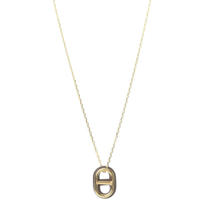 Hermes Swift O'Maillon Pendant Necklace Etoupe 1 of 6