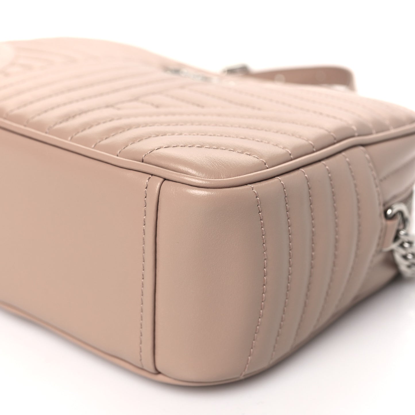 Soft Calfskin Diagramme Camera Bag Cipria