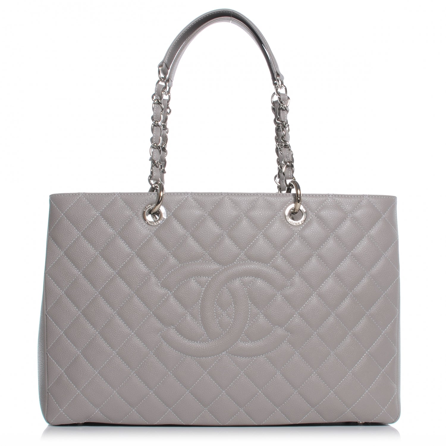 Chanel Caviar XL Grand Shopping Tote GST Grey 1 of 7