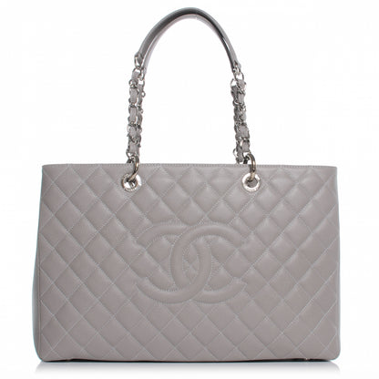 Chanel Caviar XL Grand Shopping Tote GST Grey 1 of 7