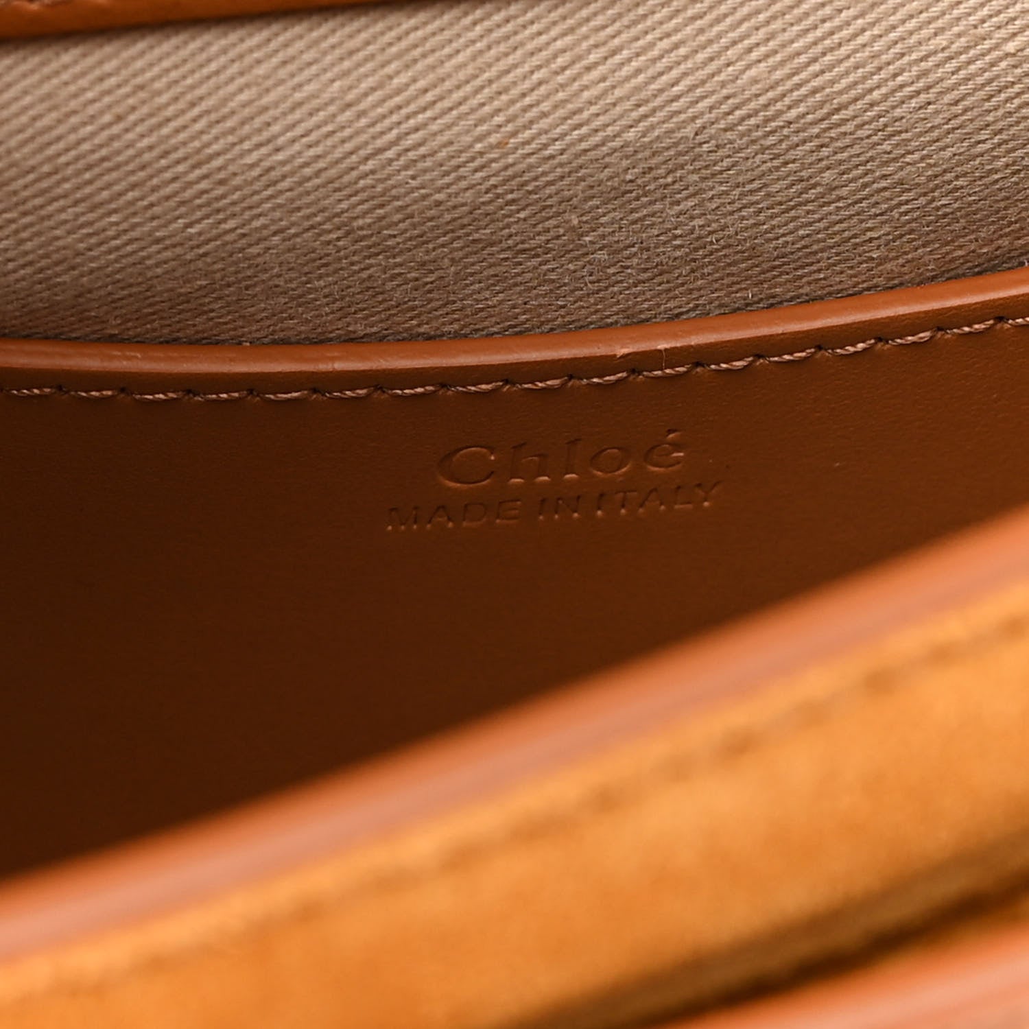 Chloe Calfskin Suede Small Braided Tess Bag Autumnal Brown 6 of 8