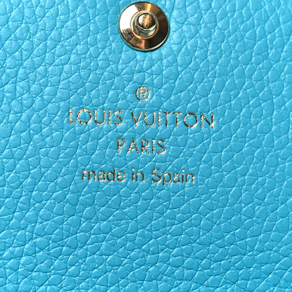 Louis Vuitton Empreinte Rosalie Coin Purse Turquoise 6 of 7