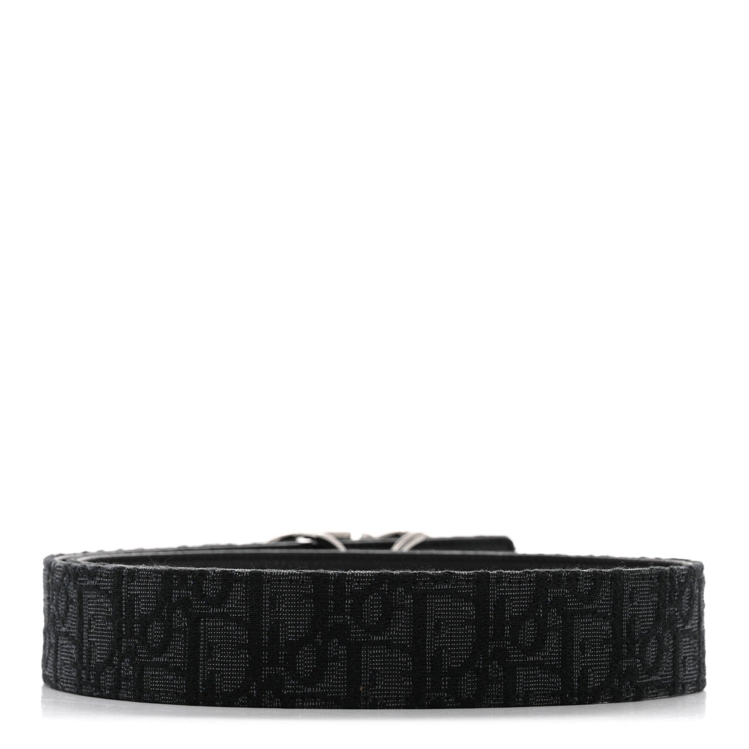 Christian Dior Oblique 35mm Reversible Belt 90 36 Black 2 of 7