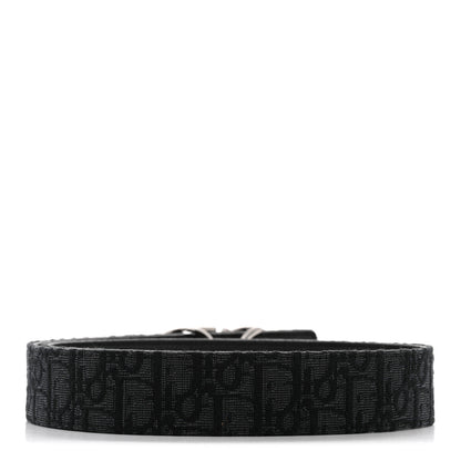 Christian Dior Oblique 35mm Reversible Belt 90 36 Black 2 of 7