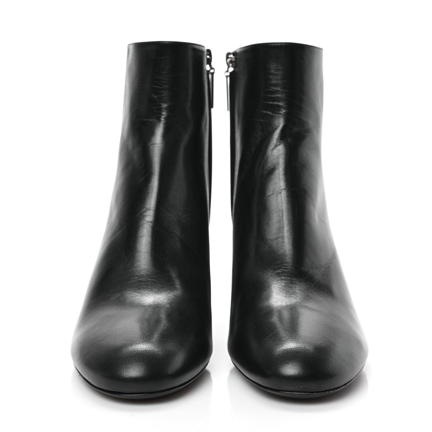 Nappa Vendome Loulou Ankle Zip Boot 41 Black