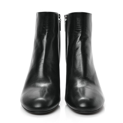 Saint Laurent Nappa Vendome Loulou Ankle Zip Boot 41 Black 2 of 7