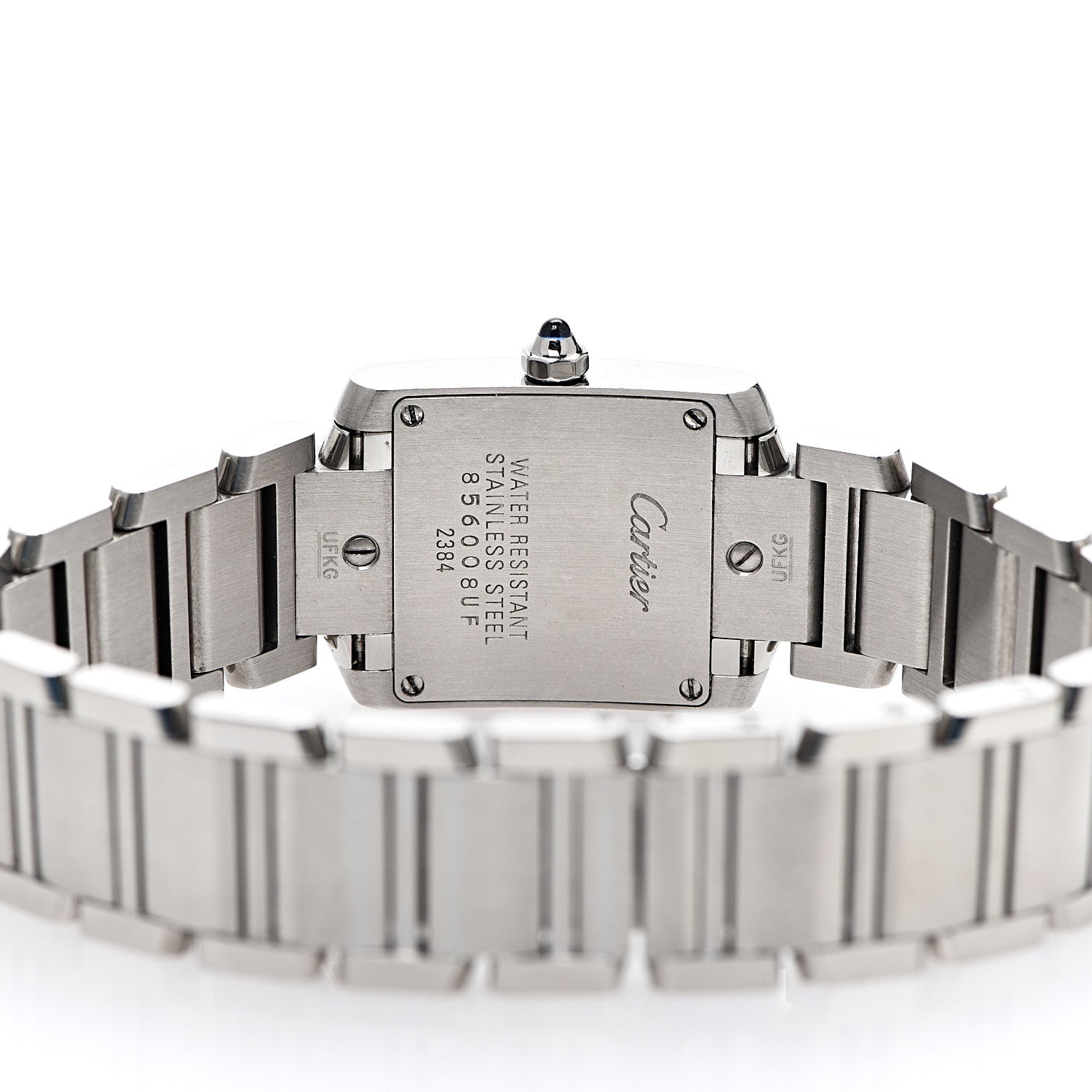 Cartier Stainless Steel 20mm Tank Francaise Quartz Watch 4 of 8